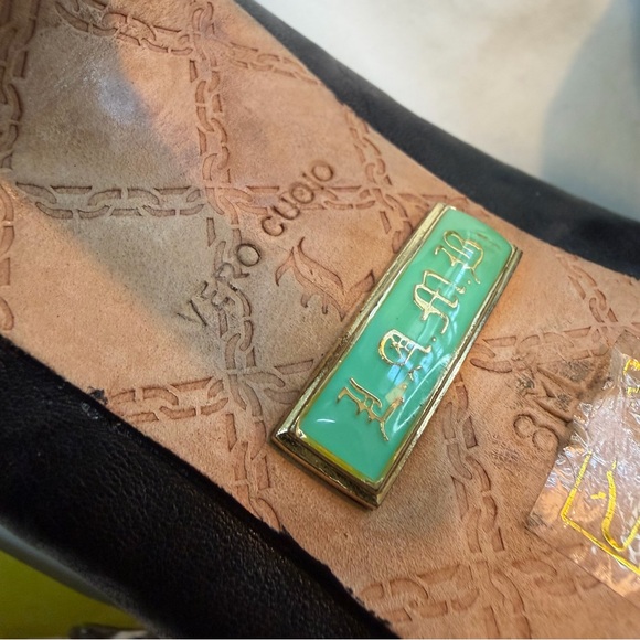 L.A.M.B Genuine Leather Stilettos Strappy caged heel bootie size 8 - Picture 8 of 9